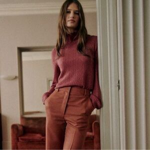 Sezane Arielle Jumper-Rosewood Small